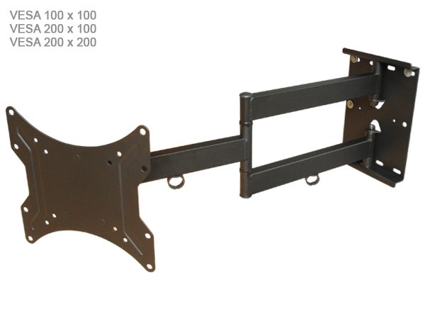 Monitor Wandhalterung VESA 100, VESA 200 LED LCD TV PC ausziehbar schwenkbar Modell: L22 Monitor Wandhalterung VESA 100, VESA 200 LED LCD TV PC ausziehbar schwenkbar Modell: L22