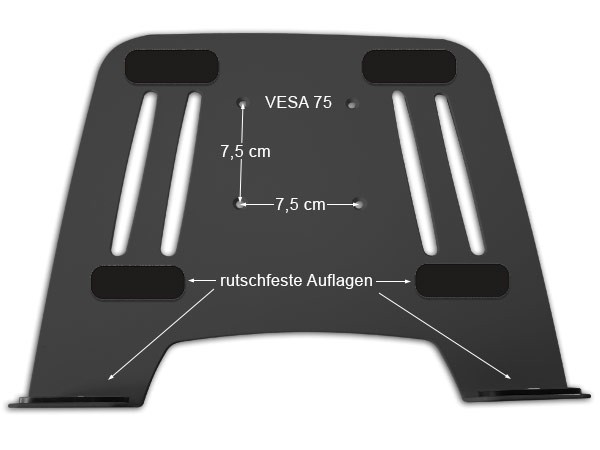 Wandhalterung + Adapterplatte f. Laptop Notebook Netbook Tablets Halterung Halter Modell: L52B-IP3B Wandhalterung + Adapterplatte f. Laptop Notebook Netbook Tablets Halterung Halter Modell: L52B-IP3B