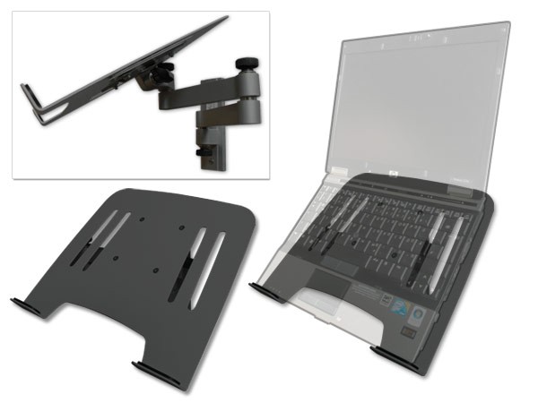 Wandhalterung + Adapterplatte f. Laptop Notebook Netbook Tablets Halterung Halter Modell: L52B-IP3B Wandhalterung + Adapterplatte f. Laptop Notebook Netbook Tablets Halterung Halter Modell: L52B-IP3B