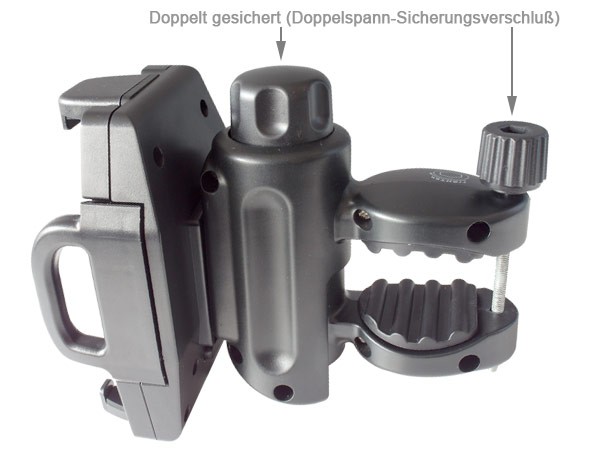 Extra starke universal Motorrad Handy Smartphone Halterung Fahrrad Roller Quad Trike Navi Modell: IP24 Extra starke universal Motorrad Handy Smartphone Halterung Fahrrad Roller Quad Trike Navi Modell: IP24