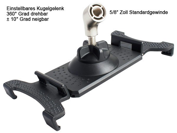 Handyhalterung + Mikrofonständer Universal Smartphones Tablet PC Standardgewinde Modell: IP01-MS4 Handyhalterung + Mikrofonständer Universal Smartphones Tablet PC Standardgewinde Modell: IP01-MS4