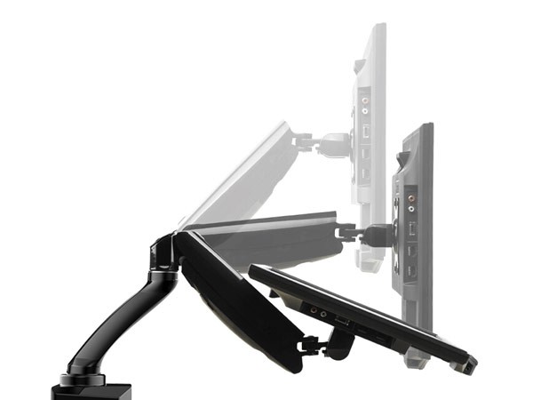TV PC Tisch-Halterung Gasfeder 360° Grad individuell einstellbar LCD TFT (VESA 75, 100) Modell: LT12 TV PC Tisch-Halterung Gasfeder 360° Grad individuell einstellbar LCD TFT (VESA 75, 100) Modell: LT12