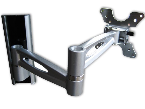 Wandhalterung Zweiarm 3 Gelenke Aluminium VESA200 Modell: L50-AD5 Wandhalterung Zweiarm 3 Gelenke Aluminium VESA200 Modell: L50-AD5