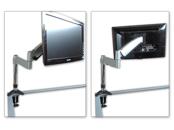 TV+PC Tisch-Halterung Gasfeder 360° Grad individuell einstellbar LCD TFT (VESA 75, 100) Modell: LT1 TV+PC Tisch-Halterung Gasfeder 360° Grad individuell einstellbar LCD TFT (VESA 75, 100) Modell: LT1