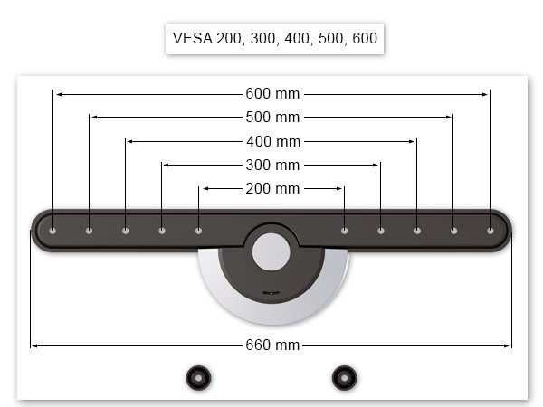 Fernseh Halterung Wandhalterung TFT/LCD/LED mit VESA 200, 300, 400, 500, 600 Modell: L09 Fernseh Halterung Wandhalterung TFT/LCD/LED mit VESA 200, 300, 400, 500, 600 Modell: L09