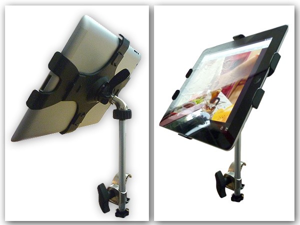 Halterung+Mikrofonständer (passend für iPad 1.,2.,3, 4te Gen.) iPad Halter+Stativ Modell: IP2-MS4- Halterung+Mikrofonständer (passend für iPad 1.,2.,3, 4te Gen.) iPad Halter+Stativ Modell: IP2-MS4-