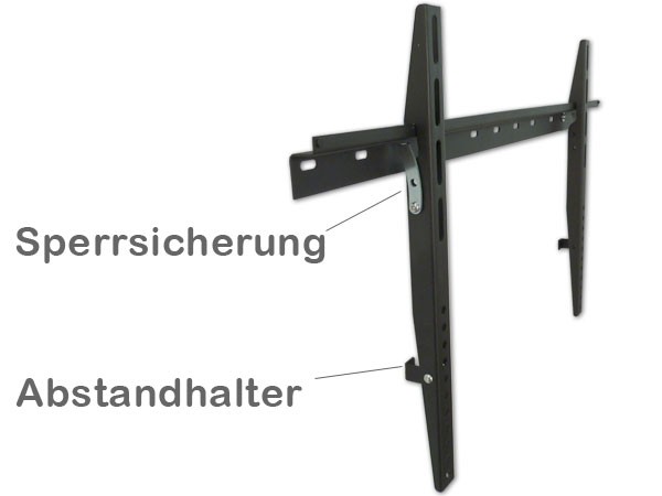 Wandhalterung Universal Halterung Monitor LCD TFT VESA 400 600 700 800 schwarz Modell: P40 Wandhalterung Universal Halterung Monitor LCD TFT VESA 400 600 700 800 schwarz Modell: P40