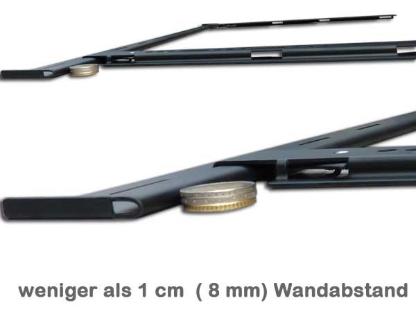 Monitor TV Wandhalterung, weniger als 1 cm Wandabstand, Sicherheitsverschluss Modell: L08 Monitor TV Wandhalterung, weniger als 1 cm Wandabstand, Sicherheitsverschluss Modell: L08